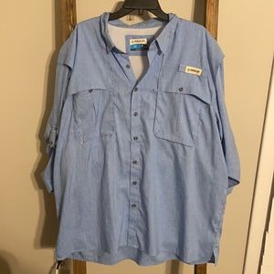 Like New!!! Magellan boat shirt. Heather Blue XXL.
